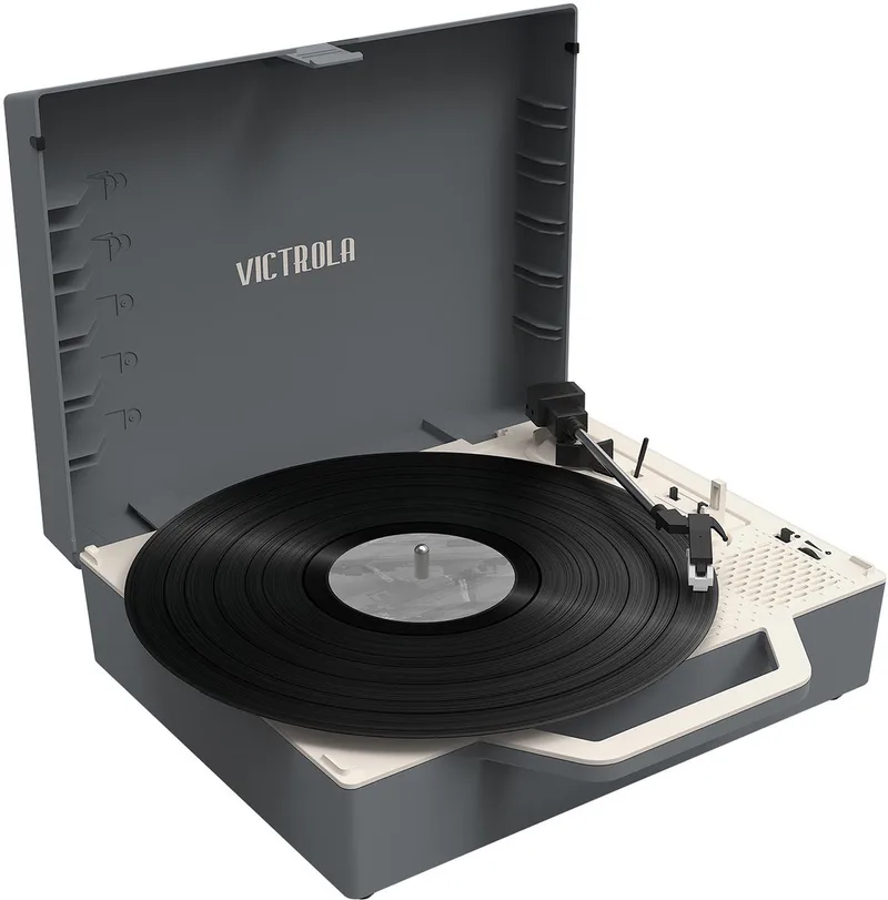 Platenspeler Victrola Re-Spin Grijs by Victrola in Black – product photo
