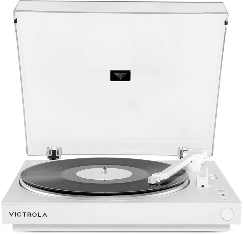 VPT-800 - Volautomatische Platenspeler met Bluetooth by Victrola in White – product photo