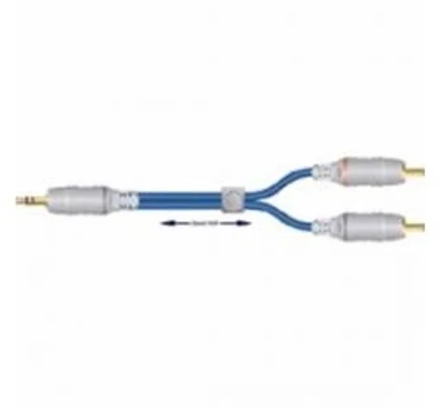 Audio Kabel plug-2x cinch 3M