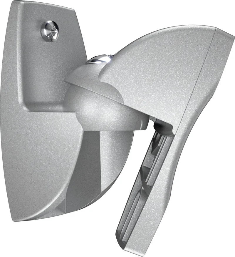 VLB 500 Speaker muurbeugel voor surround- en hi-fi luidsprekers tot 5 kg. van Vogel's in Zilver – productfoto