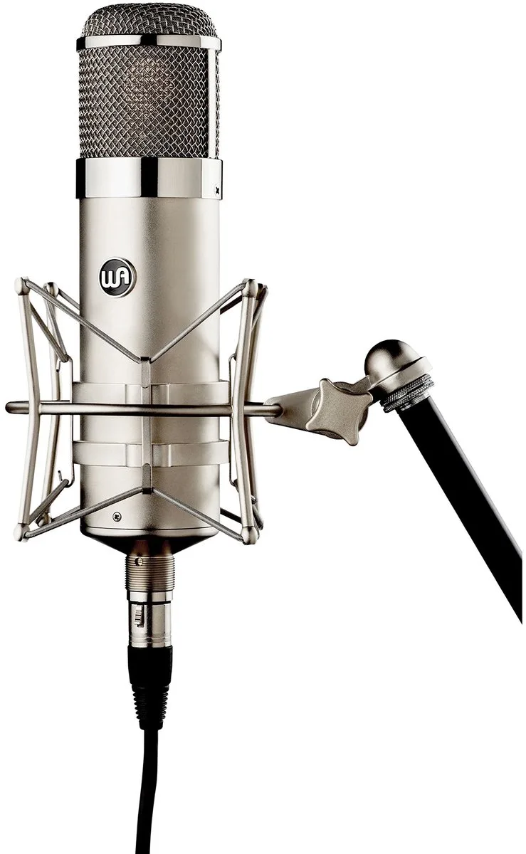 WA-47 - Grootmembraan Buizen Condensator Studio microfoon by Warm Audio in Silver – product photo