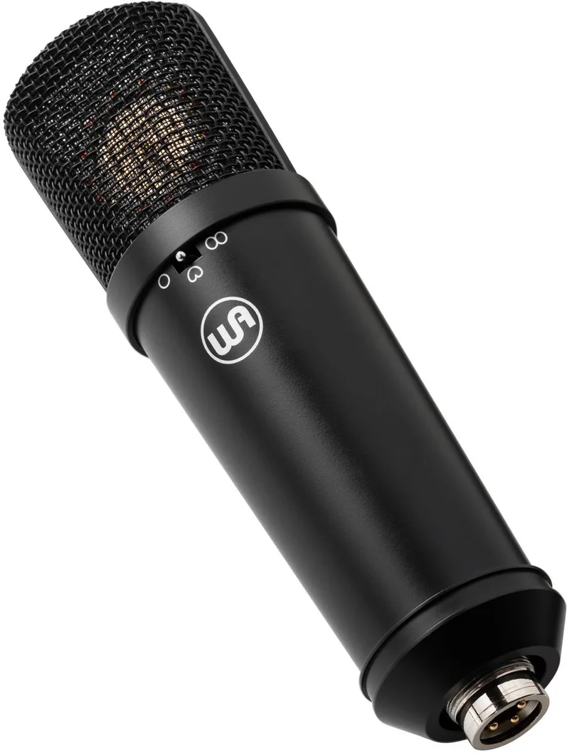 WA-87jr SE Black - Grootmembraan Condensator Studio microfoon by Warm Audio in Black – product photo