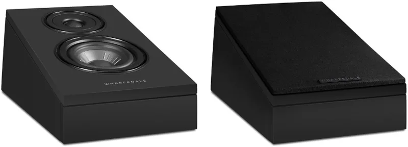 Diamond 12.3Di Surroundspeaker – Meeslepend Surround – 3D Atmos – 100mm Driver – 45Hz-20kHz – Beperkte Resonantie by Wharfedale in Black – product photo