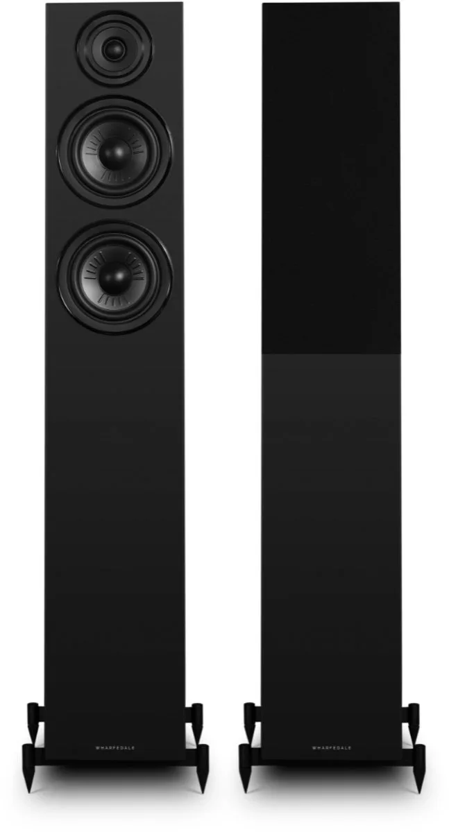 Diamond 12.4i Vloerstaande Speaker – Volledig Spectrum – 2,5-weg – 150mm Driver – 35Hz-20kHz – Passieve Speaker by Wharfedale in Walnoot – product photo
