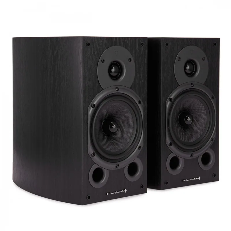 Diamond 9.1 Bookshelf Speakers (Pair), Black van Wharfedale in Zwart – productfoto