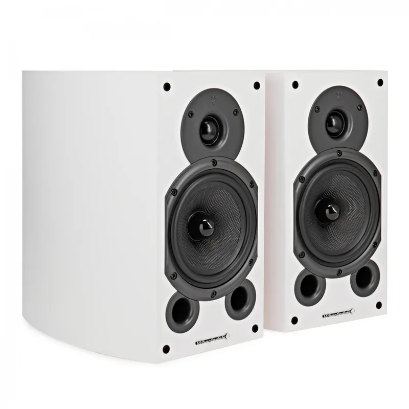 Diamond 9.1 Bookshelf Speakers (Pair), White van Wharfedale in Wit – productfoto