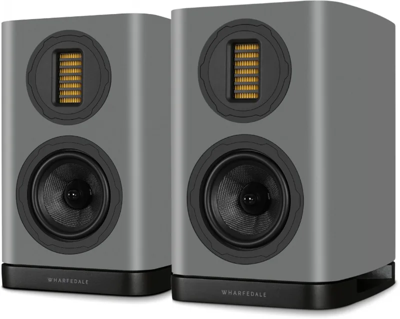 EVO 5.1 Boekenplank Speakers - Hifi Stereo Set - Passieve Speaker - 2-Weg Luidsprekers by Wharfedale in Grey – product photo