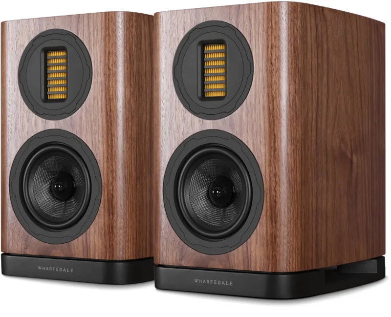 EVO 5.1 Boekenplank Speakers - Hifi Stereo Set - Passieve Speaker - 2-Weg Luidsprekers van Wharfedale in Walnoot – productfoto