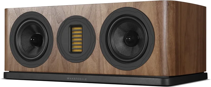 EVO 5.C Center Speaker - 2-Weg Luidspreker - Surround Sound - AMT-tweeter van Wharfedale in Walnoot – productfoto