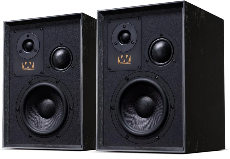 Super Denton Boekenplank Speakers - 3-weg Ontwerp - 6,5” Kevlar-Woofer - Rijk En Gedetailleerd Geluid by Wharfedale in Black – product photo