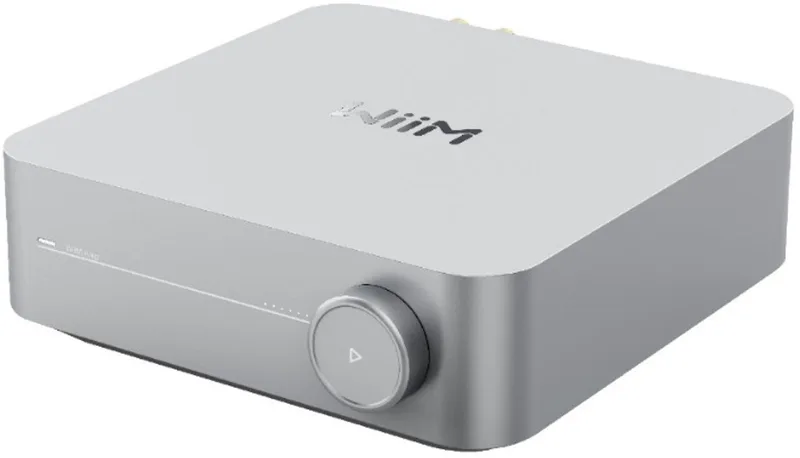 Amp Serie - Audioversterker - Bluetooth 5.0 en Wi-Fi - Compatibel met Siri en Alexa van WiiM in Grijs – productfoto
