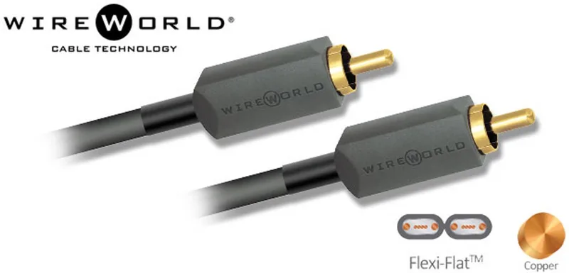 Terra™ Mono-subwooferkabel (8meter) by Wireworld in Dark grey – product photo