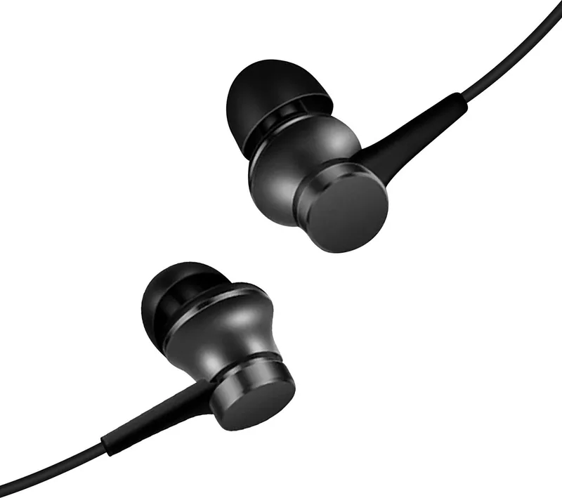 Oordopjes / Headset / Headphones / Hoofdtelefoon / Koptelefoon / Earbuds met Microfoon en Line-in Control van Xiaomi in Zwart – productfoto