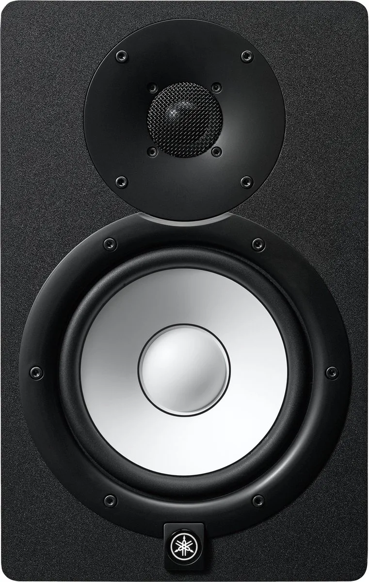 HS7 6 inch - Actieve studio monitor - Per stuk van Yamaha in Zwart – productfoto