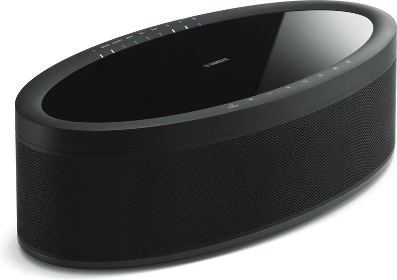 MusicCast 50 - Draadloze speaker - Multiroom muziek - Spraakbediening van Yamaha in Zwart – productfoto