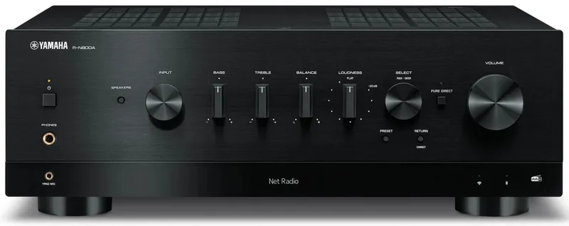 R-N800A Streaming versterker zwart van Yamaha – productfoto