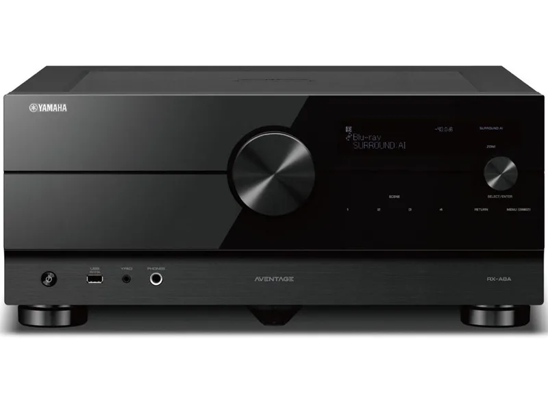 RX-A8A surround receiver van Yamaha – productfoto