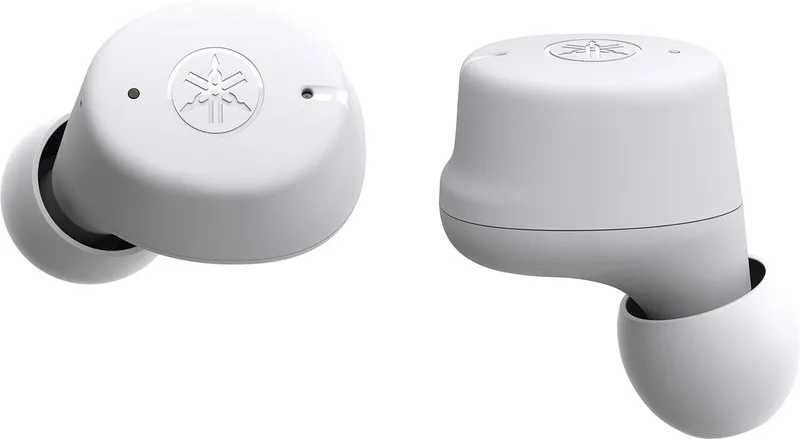 TW-E3C Draadloze oordopjes – Bluetooth- in ear Koptelefoon van Yamaha in Grijs – productfoto